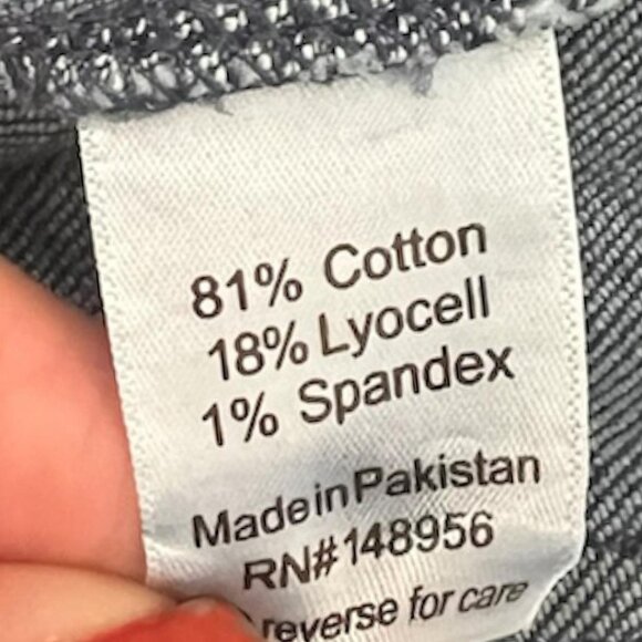 Simply Vera Wang Womens High Rise Dark Cargo Utility Wide Leg Jeans Sz 6 New - Picture 6 of 11